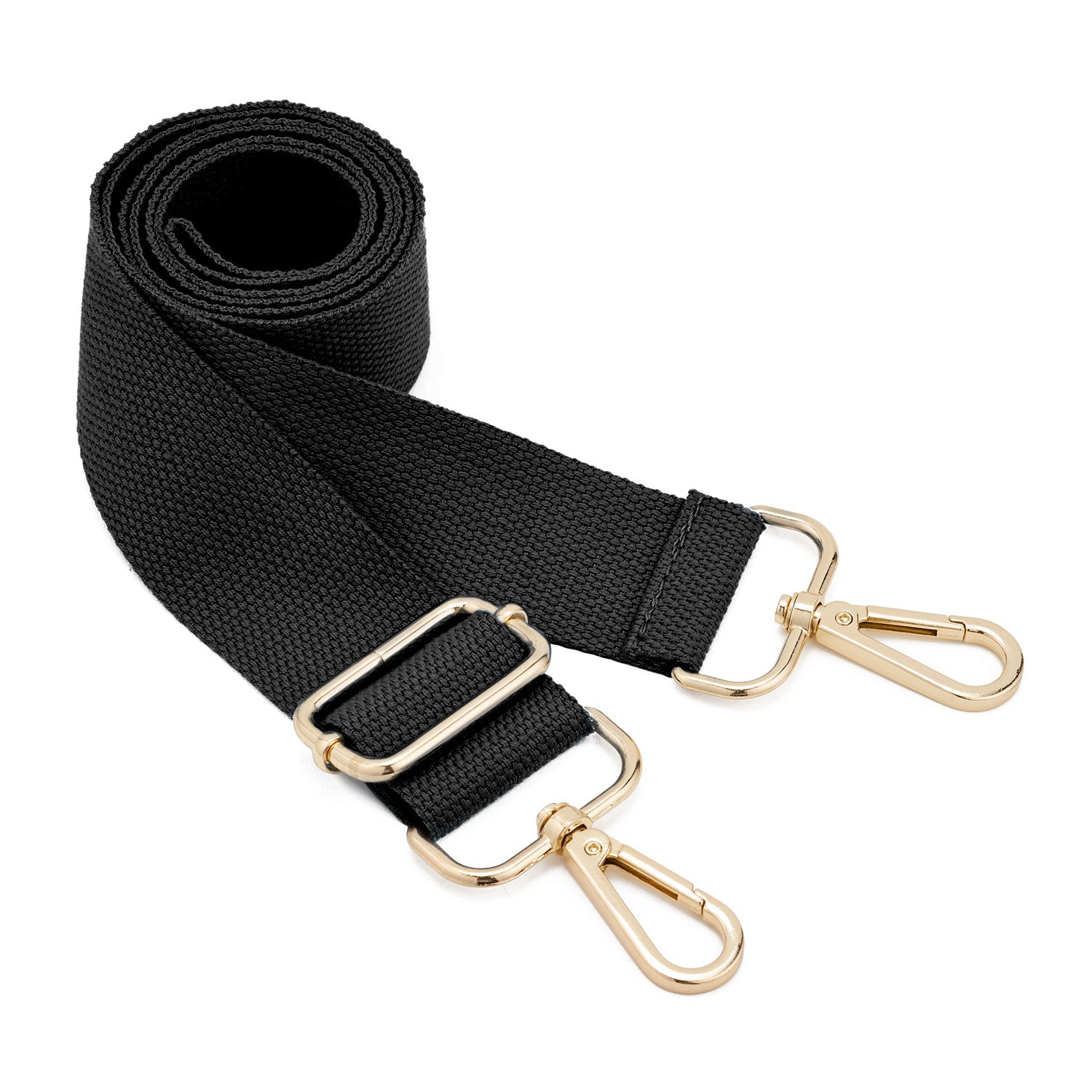 Gold Buckle Canvas Replacement Bag Strap