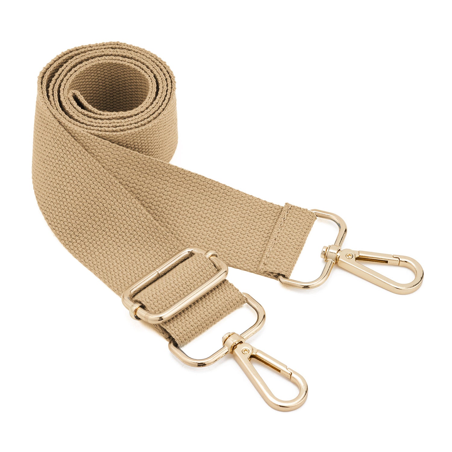 Total 42 Inches Shoulder Strap Adjustable Replacement for Crossbody Shoulder Bags Wide Canvas Purse Strap with Metal Hooks (Pink), (FBKJD)
