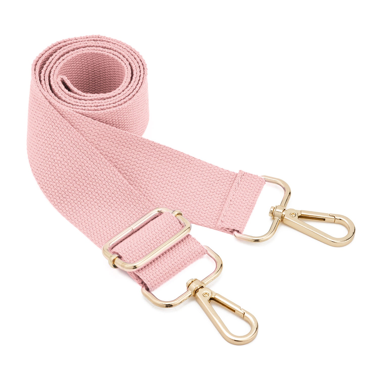 WEDDINGHELPER Wide Purse Strap Adjustable Handbag Strap Replacement  Shoulder Crossbody Strap (Wide：1.97'') (Gold Buckle-Purple)