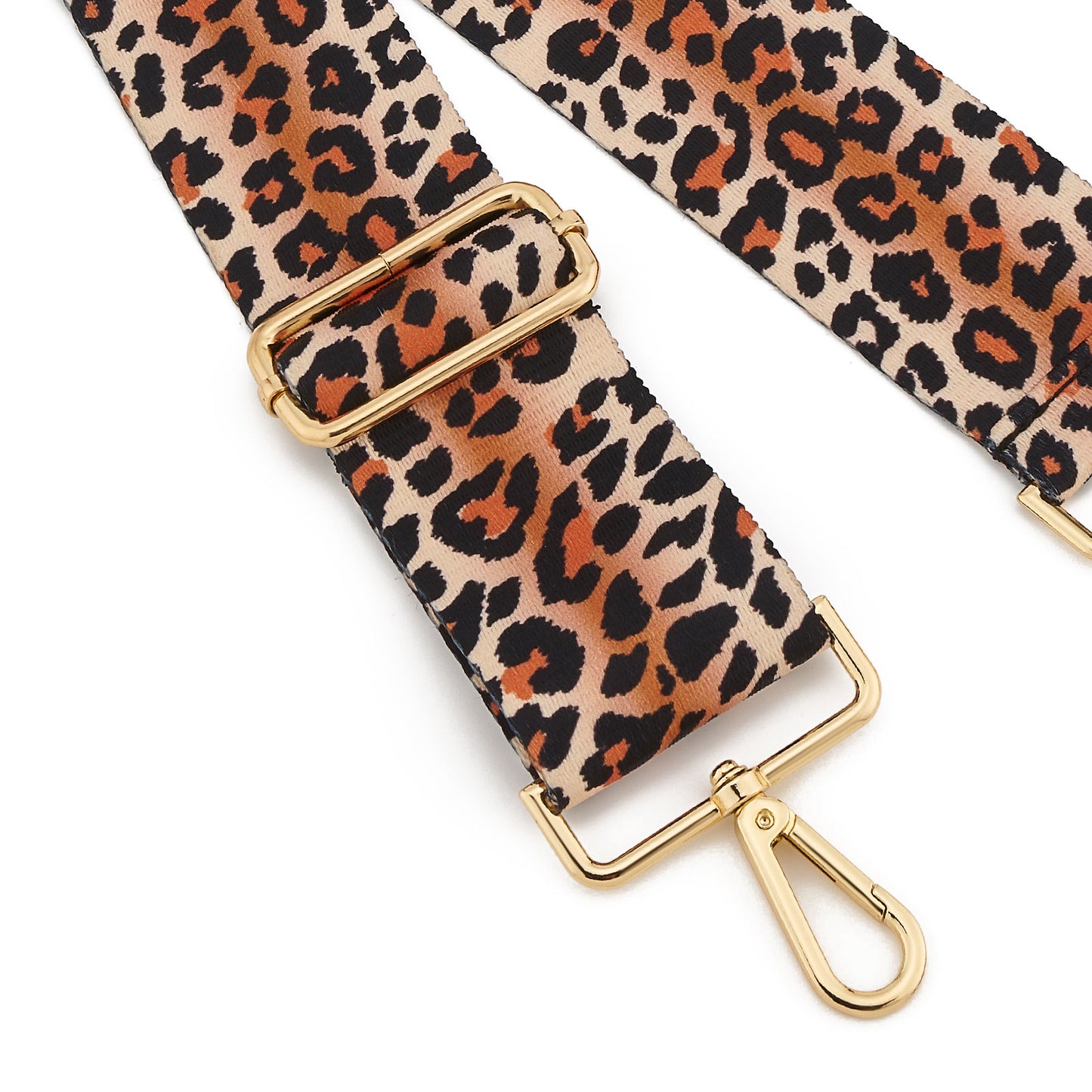 Wide Shoulder Strap Adjustable Replacement Belt Guitar Style Crossbody Bag Handbag Strap Multicolor Canvas Straps（wide: 1.97"(5CM)，Long:49.2in）Leopard4